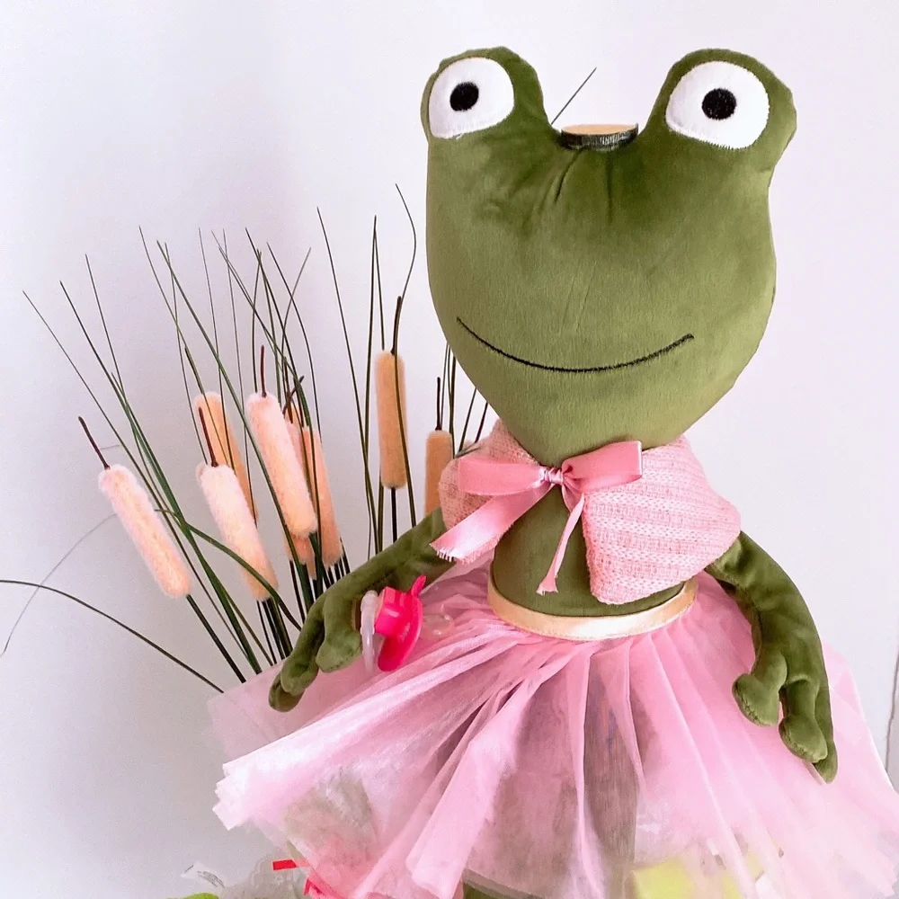 Frog Diaper Cake